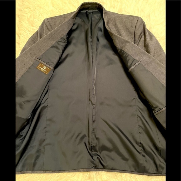 Womens ( mens ) oversized boyfriend blazer grey/ blue Givenchy Monsieur sz xxl - Picture 6 of 9